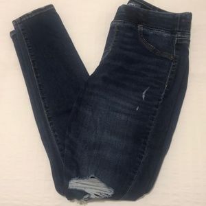 Old Navy Mid-Rise Distressed Rockstar Jeggings